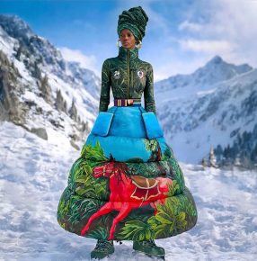 Женская форма сборной Гаити на Олимпиаде-2026 в Милане